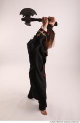 JAKUB PREACHER STANDING POSE WITH AX